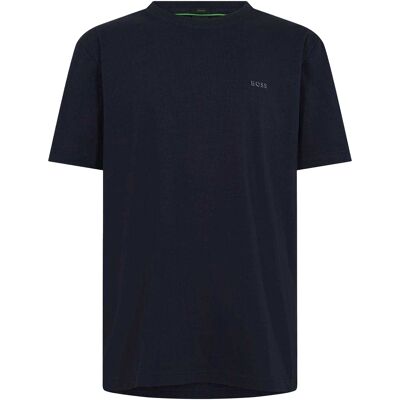 Boss Heren Logo Regular T-Shirt (Donkerblauw) XL Boss Heren Logo Regular T-Shirt (Donkerblauw) XL