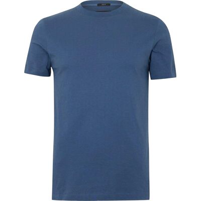 Boss Heren Tessler Regular T-Shirt (Blauw) S Boss Heren Tessler Regular T-Shirt (Blauw) S