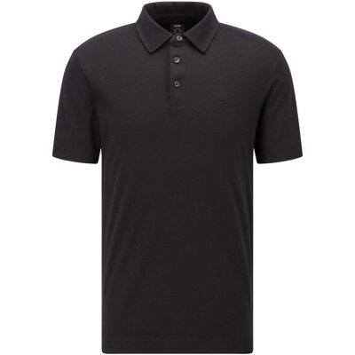 Boss Heren 30 Slim Poloshirt (Zwart) XL Boss Heren 30 Slim Poloshirt (Zwart) XL