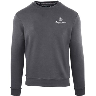 Aquascutum Heren sweatshirt (Antraciet) 2XL Aquascutum Heren sweatshirt (Antraciet) 2XL