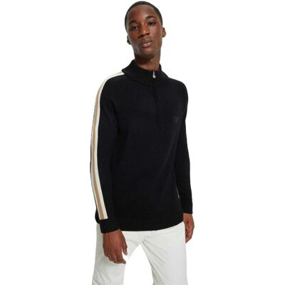 Boss Heren Regular Raglan Trui (Zwart) XL Boss Heren Regular Raglan Trui (Zwart) XL