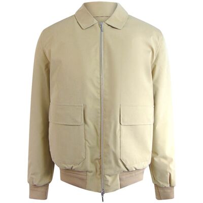 Aquascutum Active Hydro Beige Flight Jacket L Aquascutum Active Hydro Beige Flight Jacket L
