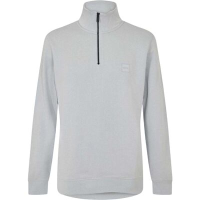 Boss Heren Badstof Sweatshirt (Lichtgrijs/Pastelgrijs) 2XL Boss Heren Badstof Sweatshirt (Lichtgrijs/Pastelgrijs) 2XL