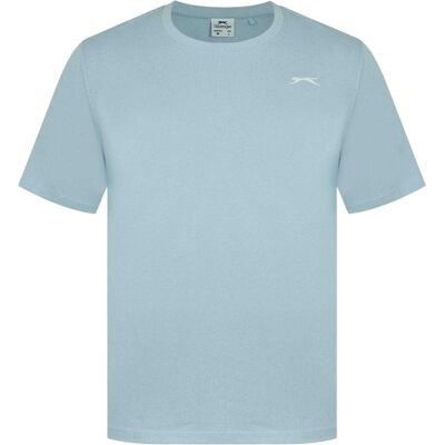 Slazenger Heren 3D Logo T-Shirt (Lichtblauw) S Slazenger Heren 3D Logo T-Shirt (Lichtblauw) S