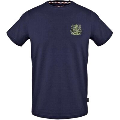 Aquascutum Heren Jersey Crew Hals T-shirt (Marine) XL Aquascutum Heren Jersey Crew Hals T-shirt (Marine) XL