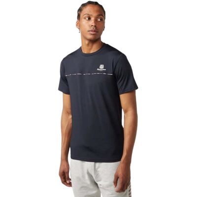 Aquascutum Active Stretch Piping Marineblauw T-shirt M Aquascutum Active Stretch Piping Marineblauw T-shirt M