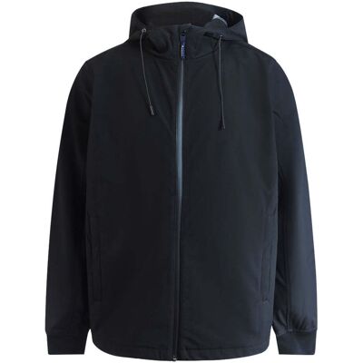 Aquascutum Active Shell Hybrid Hooded Jacket Zwart S Aquascutum Active Shell Hybrid Hooded Jacket Zwart S