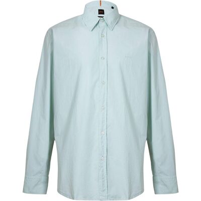 Boss Mannen Relegant 6 M Lange Mouwen Shirt (Blauw) S Boss Mannen Relegant 6 M Lange Mouwen Shirt (Blauw) S