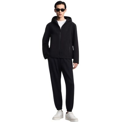 Lyle & Scott Heren softshelljas met rits en zakken, effen (Lak) S Lyle & Scott Heren softshelljas met rits en zakken, effen (Lak) S