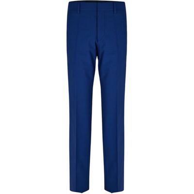 Boss H-Genius Effen Rechte Chino's (Marineblauw) XL Boss H-Genius Effen Rechte Chino's (Marineblauw) XL