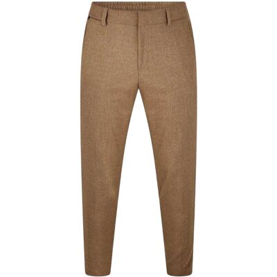 Boss Heren Genius Virgin Wool Regular Broek (Medium Beige) 44 Normaal Boss Heren Genius Virgin Wool Regular Broek (Medium Beige) 44 Normaal