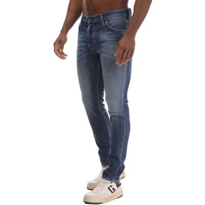 Heren DSquared2 Cool Guy Regular-Fit Jeans in Blauw 38/32 Heren DSquared2 Cool Guy Regular-Fit Jeans in Blauw 38/32