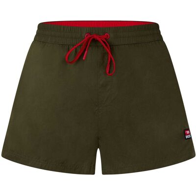 Diesel Heren Mike Pat Logo Zwemshorts (Olive Night) XS Diesel Heren Mike Pat Logo Zwemshorts (Olive Night) XS
