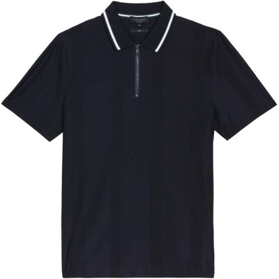 Ted Baker Orbite Slim Fit Jacquard T-poloshirt 2XL Ted Baker Orbite Slim Fit Jacquard T-poloshirt 2XL