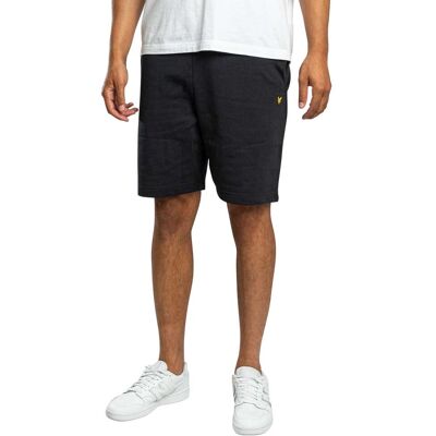Lyle & Scott Logo Sweatshorts, Zwart L Lyle & Scott Logo Sweatshorts, Zwart L