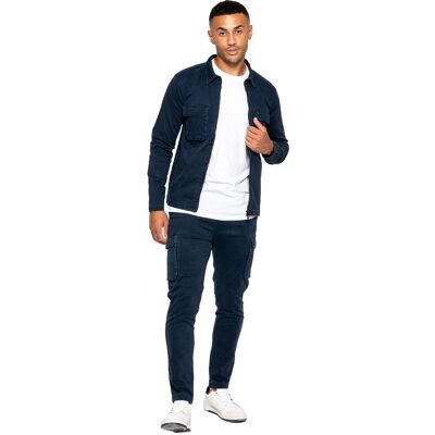 Enzo Heren Cargo Trainingspak Set - Navy S Enzo Heren Cargo Trainingspak Set - Navy S