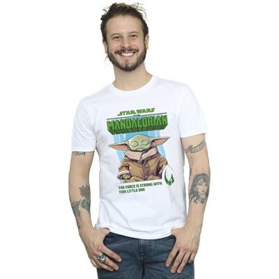 Star Wars Heren The Mandalorian De Kracht Is Sterk T-Shirt (Wit) M Star Wars Heren The Mandalorian De Kracht Is Sterk T-Shirt (Wit) M