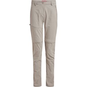 Craghoppers Dames/Dames Pro III Nosilife Convertible Broek (Zachte champignon) 46 Kort Craghoppers Dames/Dames Pro III Nosilife Convertible Broek (Zachte champignon) 46 Kort