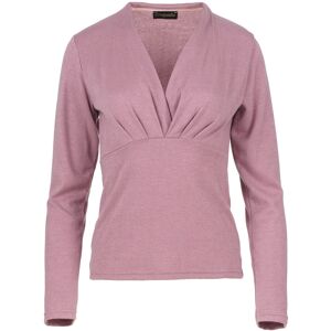 Conquista Roze gemêleerde V-hals gebreide top 38 Conquista Roze gemêleerde V-hals gebreide top 38