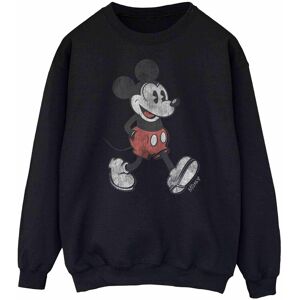 Disney Dames/Dames Wandelend Mickey Mouse Sweatshirt (Zwart) 2XL Disney Dames/Dames Wandelend Mickey Mouse Sweatshirt (Zwart) 2XL