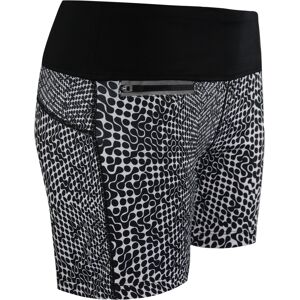 Diadora C6316 Fitness Shorts zwart ivoor voor dames Diadora C6316 Fitness Shorts zwart ivoor voor dames