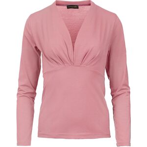 Conquista Roose imitatiewikkeltop met lange mouwen van duurzame stretchjersey. 38 Conquista Roose imitatiewikkeltop met lange mouwen van duurzame stretchjersey. 38