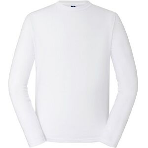 Russell Athletic Russell Heren Klassiek T-shirt met lange mouwen (Wit) L Russell Athletic Russell Heren Klassiek T-shirt met lange mouwen (Wit) L