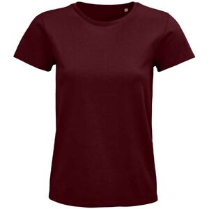 SOLS Dames/Dames Pioneer Organic T-shirt (Bourgondië) 2XL SOLS Dames/Dames Pioneer Organic T-shirt (Bourgondië) 2XL