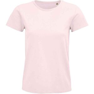 SOLS Dames/Dames Pioneer Organic T-shirt (Lichtroze) S SOLS Dames/Dames Pioneer Organic T-shirt (Lichtroze) S