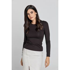 Conquista Donkerbruin Jersey Topje 44 Conquista Donkerbruin Jersey Topje 44