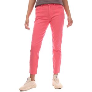 Dames Boss Slim-Fit Cropped Jeans in Roze 31/32 Dames Boss Slim-Fit Cropped Jeans in Roze 31/32