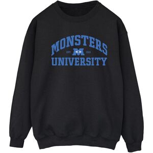 Disney Dames/Dames Monsters University Logo Sweatshirt (Zwart) 2XL Disney Dames/Dames Monsters University Logo Sweatshirt (Zwart) 2XL