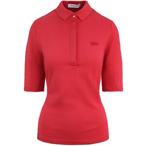 Lacoste Slim Fit Dames Roze Poloshirt 44.5 Lacoste Slim Fit Dames Roze Poloshirt 44.5
