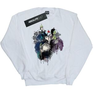 Disney Dames/Dames Schurken Sweatshirt (Wit) M Disney Dames/Dames Schurken Sweatshirt (Wit) M