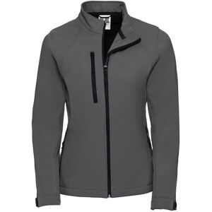 Russell Athletic Russell Dames/dames Soft Shell-jas (Titanium) XL Russell Athletic Russell Dames/dames Soft Shell-jas (Titanium) XL
