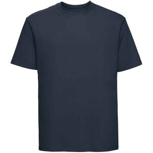Russell Athletic Russell Heren Ringspun Cotton Classic T-shirt (Franse marine) XS Russell Athletic Russell Heren Ringspun Cotton Classic T-shirt (Franse marine) XS