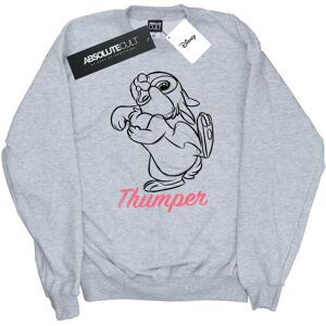 Disney Dames/Dames Bambi Thumper Lijntekening Sweatshirt (Sportgrijs) M Disney Dames/Dames Bambi Thumper Lijntekening Sweatshirt (Sportgrijs) M