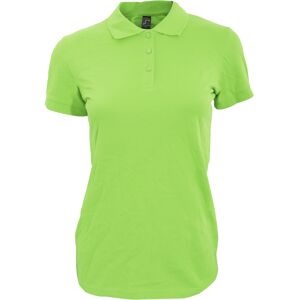 SOLS Dames/dames Perfect Pique Poloshirt met korte mouwen (Appelgroen) S SOLS Dames/dames Perfect Pique Poloshirt met korte mouwen (Appelgroen) S