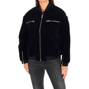 Eleven Paris ESTHER fluwelen mantel met ritssluiting 17F2OU13 vrouw XS Eleven Paris ESTHER fluwelen mantel met ritssluiting 17F2OU13 vrouw XS