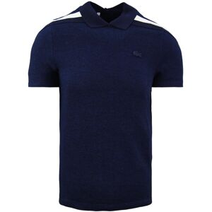 Lacoste Motion Tricolor Kaviaar Piqué Dames Navy Poloshirt 47.5 Lacoste Motion Tricolor Kaviaar Piqué Dames Navy Poloshirt 47.5