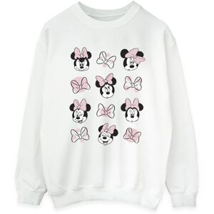 Disney Dames/Dames Minnie Mouse Multiple Sweatshirt (Wit) M Disney Dames/Dames Minnie Mouse Multiple Sweatshirt (Wit) M