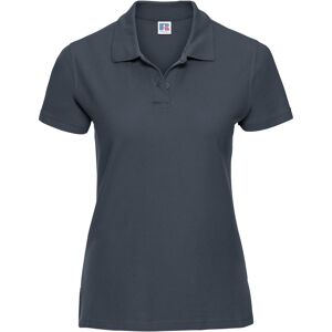 Russell Athletic Russell Europa Vrouwen/dames Ultieme Klassieke Katoenen Korte Mouwen Poloshirt (Franse marine) XS Russell Athletic Russell Europa Vrouwen/dames Ultieme Klassieke Katoenen Korte Mouwen Poloshirt (Franse marine) XS