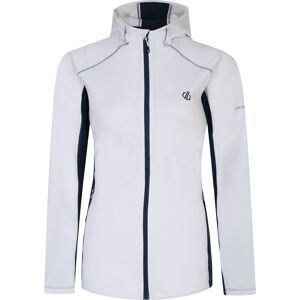 Dare 2B Dames/Dames Convey II Hooded Core Stretch Midlayer (Wit/Moonlight Denim) 40 Dare 2B Dames/Dames Convey II Hooded Core Stretch Midlayer (Wit/Moonlight Denim) 40