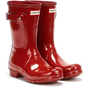 Hunter Original Gloss Short Military Wellies voor dames 37 Hunter Original Gloss Short Military Wellies voor dames 37