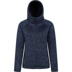 Mountain Warehouse Dames/Dames Nevis Bontgevoerde Full Zip Hoodie (Marine) 34 Mountain Warehouse Dames/Dames Nevis Bontgevoerde Full Zip Hoodie (Marine) 34
