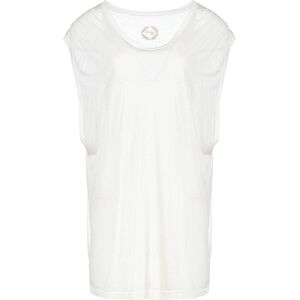 Conquista Semi Sheer Organic Linen Blend Mouwloze Top XL Conquista Semi Sheer Organic Linen Blend Mouwloze Top XL