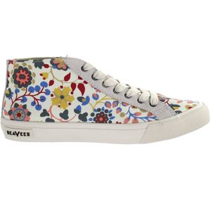 SeaVees California Special Liberty Lace-Up Multicolor Canvas Womens Plimsolls 37 SeaVees California Special Liberty Lace-Up Multicolor Canvas Womens Plimsolls 37