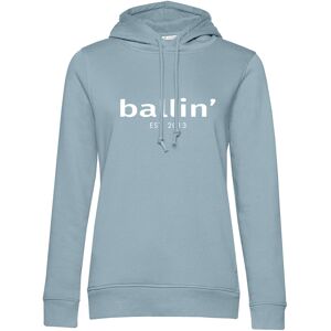 Ballin Est. 2013 Hoodies Wmn Hoodie Blauw S Ballin Est. 2013 Hoodies Wmn Hoodie Blauw S