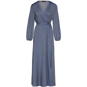 Conquista Faux Wrap Maxi Dress met zijsplitten S Conquista Faux Wrap Maxi Dress met zijsplitten S