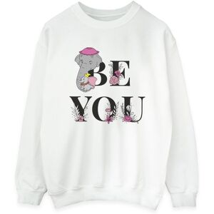 Disney Dames/Dames Dumbo Be You Sweatshirt (Wit) L Disney Dames/Dames Dumbo Be You Sweatshirt (Wit) L